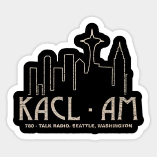 Vintage KACL -AM Sticker